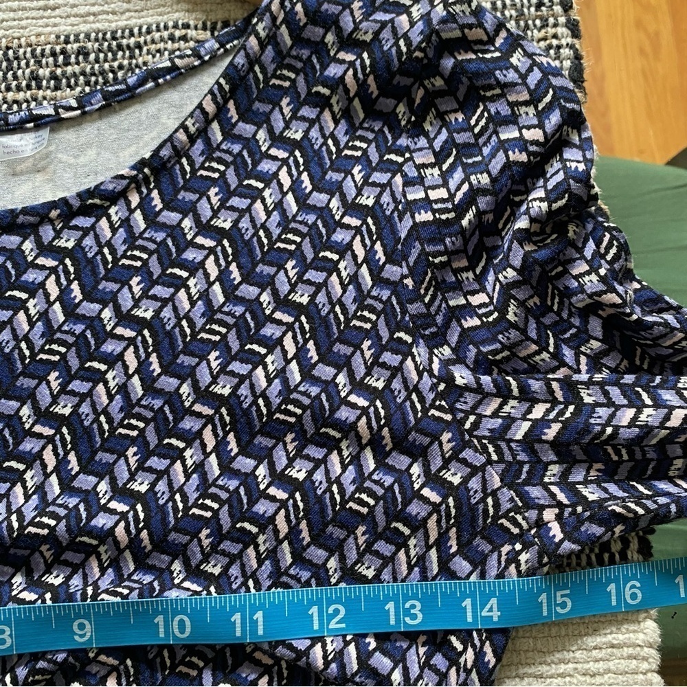 Seraphine Purple Printed Cassie Maternity Dress 6 - Picture 13 of 16